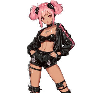 Cyberpunk Anime Girl Vinyl Car Decal Sticker – Waterproof & UV-Resistant 4.0" Cyberpunk Anime Girl Vinyl Car Decal Sticker – Waterproof & UV-Resistant 4.0"