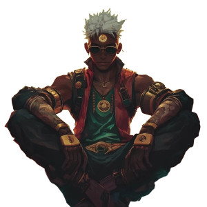 Ekko League Legends Vinyl Car Decal Sticker – Waterproof & UV-Resistant 4.0" Ekko League Legends Vinyl Car Decal Sticker – Waterproof & UV-Resistant 4.0"