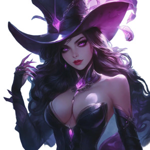 Fantasy Art Caitlyn Vinyl Car Decal Sticker – Waterproof & UV-Resistant 4.0"