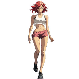 Fubuki Fitness Coach Vinyl Car Decal Sticker – Waterproof & UV-Resistant 4.0"