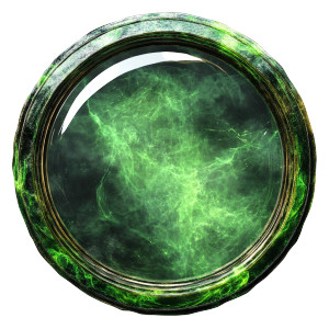 Green Circle Dnd Token Vinyl Car Decal Sticker – Waterproof & UV-Resistant 4.0"