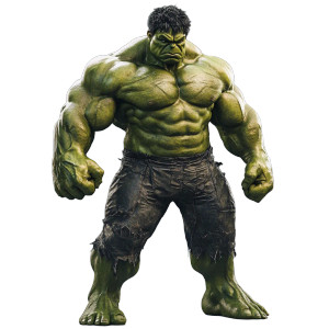 Incredible Hulk Full Body Vinyl Car Decal Sticker – Waterproof & UV-Resistant 4.0"