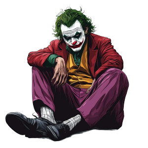 Joker Cartoon Animated Graffiti Vinyl Car Decal Sticker – Waterproof & UV-Resistant 4.0" Joker Cartoon Animated Graffiti Vinyl Car Decal Sticker – Waterproof & UV-Resistant 4.0"