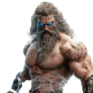 Poseidon Blue Eyes Strong Vinyl Car Decal Sticker – Waterproof & UV-Resistant 4.0"