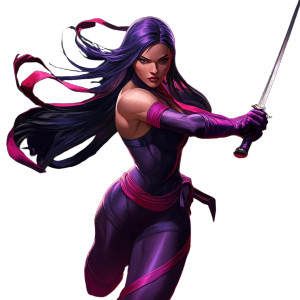 Psylocke Fighting Pose Vinyl Car Decal Sticker – Waterproof & UV-Resistant 4.0" Psylocke Fighting Pose Vinyl Car Decal Sticker – Waterproof & UV-Resistant 4.0"