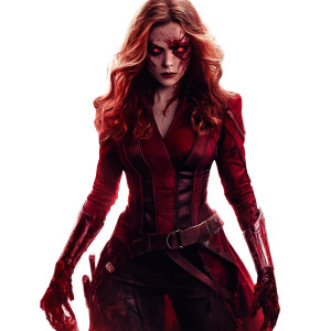 Scarlet Witch Zombie Transparent Vinyl Car Decal Sticker – Waterproof & UV-Resistant 4.0" Scarlet Witch Zombie Transparent Vinyl Car Decal Sticker – Waterproof & UV-Resistant 4.0"