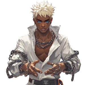 Shippuden African American Shinobi Vinyl Car Decal Sticker – Waterproof & UV-Resistant 4.0"