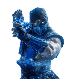 Sub Zero Attack Ice Magic Vinyl Car Decal Sticker – Waterproof & UV-Resistant 4.0"