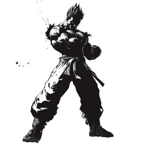 Tekken Silhouette Bw Vinyl Car Decal Sticker – Waterproof & UV-Resistant 4.0" Tekken Silhouette Bw Vinyl Car Decal Sticker – Waterproof & UV-Resistant 4.0"