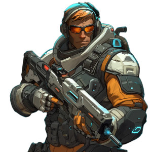 Wildstar Soldier Art Vinyl Car Decal Sticker – Waterproof & UV-Resistant 4.0" Wildstar Soldier Art Vinyl Car Decal Sticker – Waterproof & UV-Resistant 4.0"