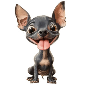 Adorable Hairless Puppy Doodle Vinyl Car Decal Sticker – Waterproof & UV-Resistant 4.0" Adorable Hairless Puppy Doodle Vinyl Car Decal Sticker – Waterproof & UV-Resistant 4.0"