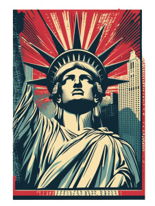 American Propaganda Poster Vinyl Car Decal Sticker – Waterproof & UV-Resistant 4.11" American Propaganda Poster Vinyl Car Decal Sticker – Waterproof & UV-Resistant 4.11"