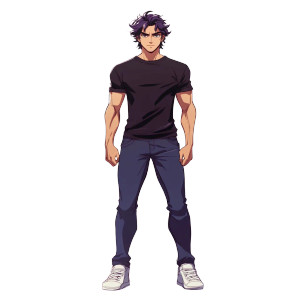 Anime Young Man Casual Vinyl Car Decal Sticker – Waterproof & UV-Resistant 4.0" Anime Young Man Casual Vinyl Car Decal Sticker – Waterproof & UV-Resistant 4.0"