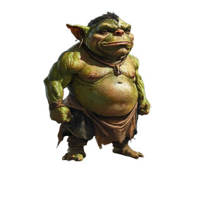 Awkward Goblin Loincloth Rock Vinyl Car Decal Sticker – Waterproof & UV-Resistant 4.0"