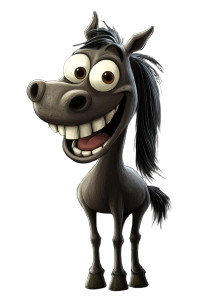 Funny Pixar Horse Vinyl Car Decal Sticker – Waterproof & UV-Resistant 4.0" Funny Pixar Horse Vinyl Car Decal Sticker – Waterproof & UV-Resistant 4.0"