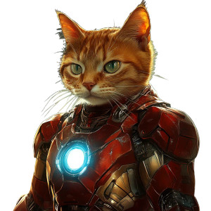 Ironman Cat V6 Vinyl Car Decal Sticker – Waterproof & UV-Resistant 4.0" Ironman Cat V6 Vinyl Car Decal Sticker – Waterproof & UV-Resistant 4.0"