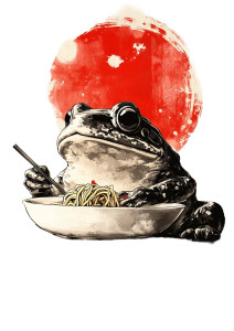 Japanese Toad Ramen Vinyl Car Decal Sticker – Waterproof & UV-Resistant 4.0" Japanese Toad Ramen Vinyl Car Decal Sticker – Waterproof & UV-Resistant 4.0"
