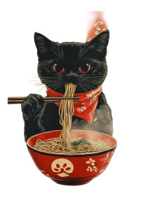 Japanese Vintage Poster Cat Ramen Vinyl Car Decal Sticker – Waterproof & UV-Resistant 4.32" Japanese Vintage Poster Cat Ramen Vinyl Car Decal Sticker – Waterproof & UV-Resistant 4.32"