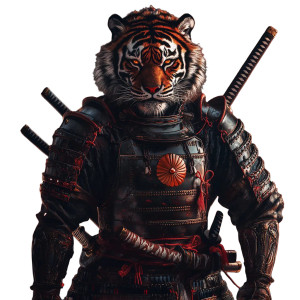Samurai Tiger Temple Vinyl Car Decal Sticker – Waterproof & UV-Resistant 4.0" Samurai Tiger Temple Vinyl Car Decal Sticker – Waterproof & UV-Resistant 4.0"