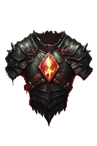 Cursed Chest Armor Dnd Vinyl Car Decal Sticker – Waterproof & UV-Resistant 4.0"