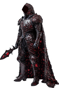 Fantasy Garnet Armor Full Vinyl Car Decal Sticker – Waterproof & UV-Resistant 4.0"