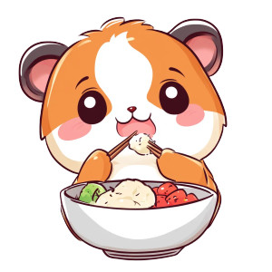 Cute Anime Animal Eating Vinyl Car Decal Sticker – Waterproof & UV-Resistant 4.0" Cute Anime Animal Eating Vinyl Car Decal Sticker – Waterproof & UV-Resistant 4.0"