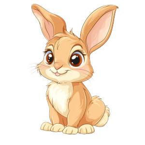 Cute Bunny Cartoon Vinyl Car Decal Sticker – Waterproof & UV-Resistant 4.0" Cute Bunny Cartoon Vinyl Car Decal Sticker – Waterproof & UV-Resistant 4.0"