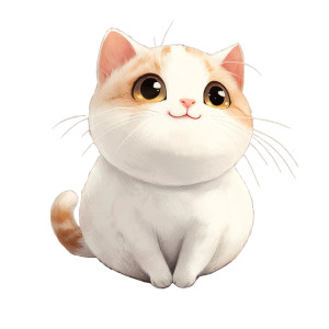 Cute Cat Rabbit Vinyl Car Decal Sticker – Waterproof & UV-Resistant 4.0"