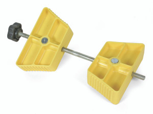 Camco Yellow Wheel Chock | For 26-30 Inch Tires | Stabilize Trailer, Prevent Movement | Easy to Use | Single Piece Camco Yellow Wheel Chock | For 26-30 Inch Tires | Stabilize Trailer, Prevent Movement | Easy to Use | Single Piece