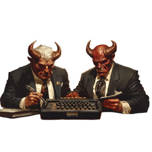 Devil Lawyers Ten Key Vinyl Car Decal Sticker – Waterproof & UV-Resistant 4.0"