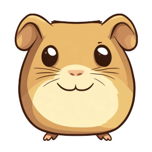 Dolphin Guinea Pig Avatar Vinyl Car Decal Sticker – Waterproof & UV-Resistant 4.0"