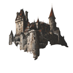 Dracula Castle Vinyl Car Decal Sticker – Waterproof & UV-Resistant 4.0" Dracula Castle Vinyl Car Decal Sticker – Waterproof & UV-Resistant 4.0"