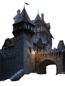 Dracula Castle Facade Vinyl Car Decal Sticker – Waterproof & UV-Resistant 4.0" Dracula Castle Facade Vinyl Car Decal Sticker – Waterproof & UV-Resistant 4.0"