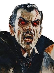 Dracula Watercolor Portrait Vinyl Car Decal Sticker – Waterproof & UV-Resistant 4.0" Dracula Watercolor Portrait Vinyl Car Decal Sticker – Waterproof & UV-Resistant 4.0"
