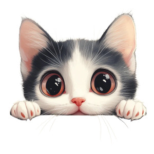 Kitten Face Closeup Vinyl Car Decal Sticker – Waterproof & UV-Resistant 4.0" Kitten Face Closeup Vinyl Car Decal Sticker – Waterproof & UV-Resistant 4.0"