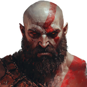 Kratos Dnd Art Vinyl Car Decal Sticker – Waterproof & UV-Resistant 4.0" Kratos Dnd Art Vinyl Car Decal Sticker – Waterproof & UV-Resistant 4.0"