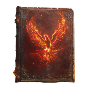 Magic Grimoire Red Bird Vinyl Car Decal Sticker – Waterproof & UV-Resistant 4.0"