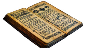 Necronomicon Potion Ritual Sketch Vinyl Car Decal Sticker – Waterproof & UV-Resistant 7.14"