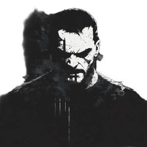 Punisher Minimalism Raw Vinyl Car Decal Sticker – Waterproof & UV-Resistant 4.0"