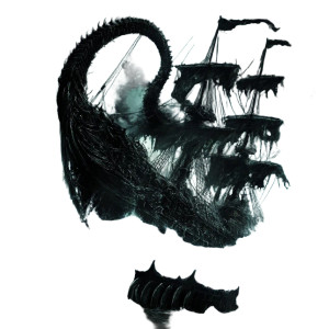 Scary Ship Monster Vinyl Car Decal Sticker – Waterproof & UV-Resistant 4.0"
