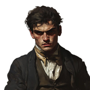 19Th Century Strong Man Vinyl Car Decal Sticker – Waterproof & UV-Resistant 4.0"