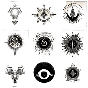 Arcane Symbols Icon Vinyl Car Decal Sticker – Waterproof & UV-Resistant 4.0" Arcane Symbols Icon Vinyl Car Decal Sticker – Waterproof & UV-Resistant 4.0"