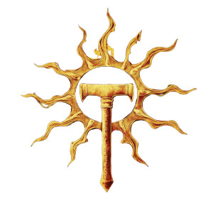 Blazing Forge Silhouette Vinyl Car Decal Sticker – Waterproof & UV-Resistant 4.0"