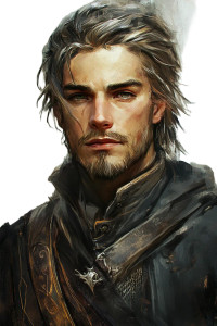 Fantasy Townsperson Male Unattractive Vinyl Car Decal Sticker – Waterproof & UV-Resistant 4.0"