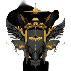 Futuristic Sci Fi Coat Vinyl Car Decal Sticker – Waterproof & UV-Resistant 4.0"