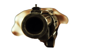 Godfather Shotgun Closeup Vinyl Car Decal Sticker – Waterproof & UV-Resistant 7.14"