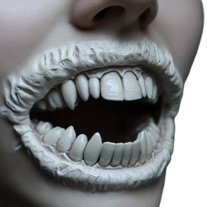 Meth Teeth V61 Vinyl Car Decal Sticker – Waterproof & UV-Resistant 4.0"
