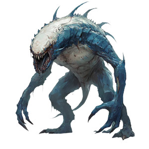 Monster Concept Art Full Body Vinyl Car Decal Sticker – Waterproof & UV-Resistant 4.0"