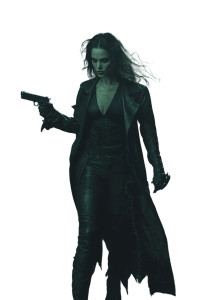 Selene Vampire Moonlit Pistols Vinyl Car Decal Sticker – Waterproof & UV-Resistant 4.0"