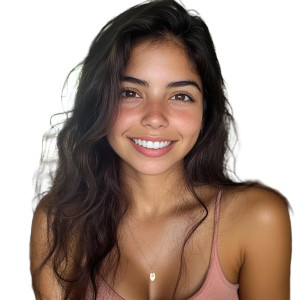 Tall Latina Bright Eyes Vinyl Car Decal Sticker – Waterproof & UV-Resistant 4.0"